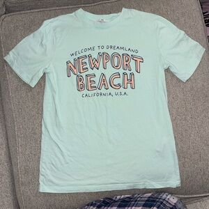 H&M Newport Beach Light Green Tee